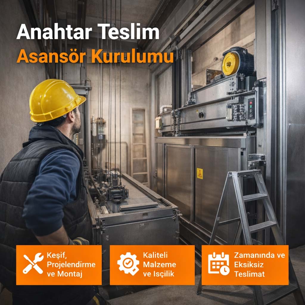 Anahtar Teslim Asansör Kurulumu
