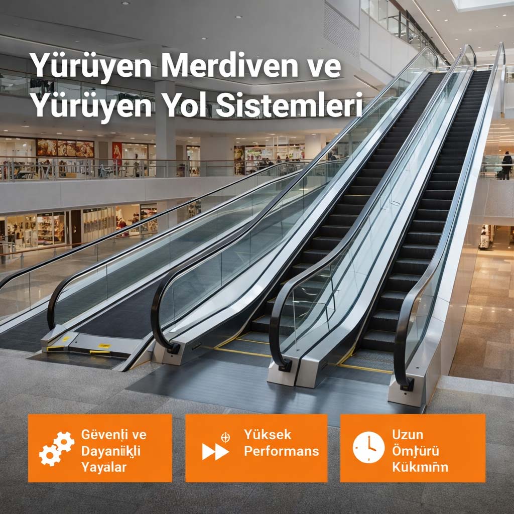 Yürüyen Merdiven ve Yürüyen Yol Sistemleri
